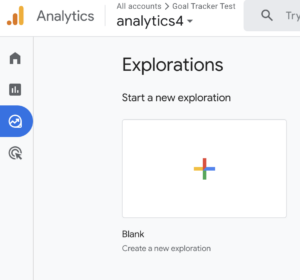Google Analytics add Free Exploration Report