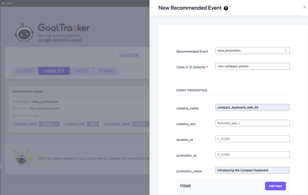WooCommerce view_promotion event
